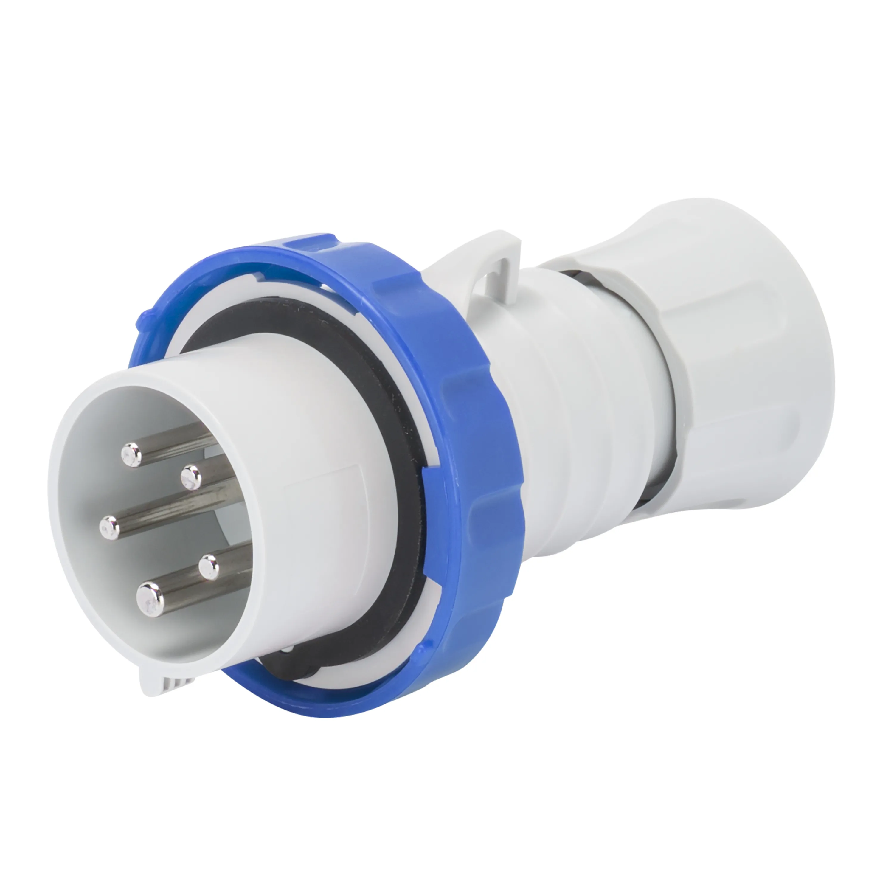 Fisa Dreapta HP IP66/IP67/IP68/IP69 3P+N+E 16A 200-250V 50/60Hz Albastru 9H Cablaj Cu Surub Gewiss GW60028H