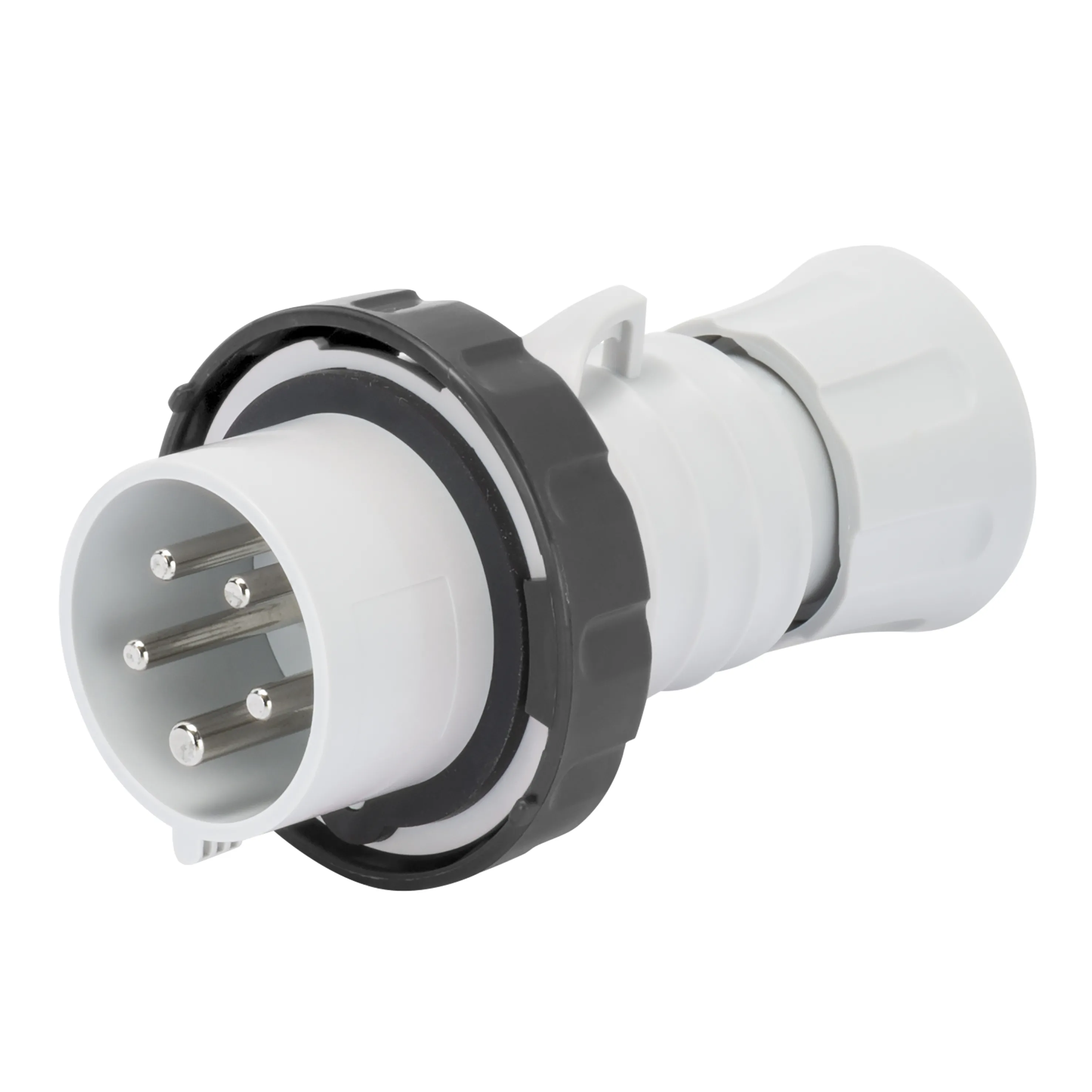 Fisa Dreapta HP IP66/IP67/IP68/IP69 3P+E 16A 480-500V 50/60Hz Negru 7H Cablaj Cu Surub Gewiss GW60032H