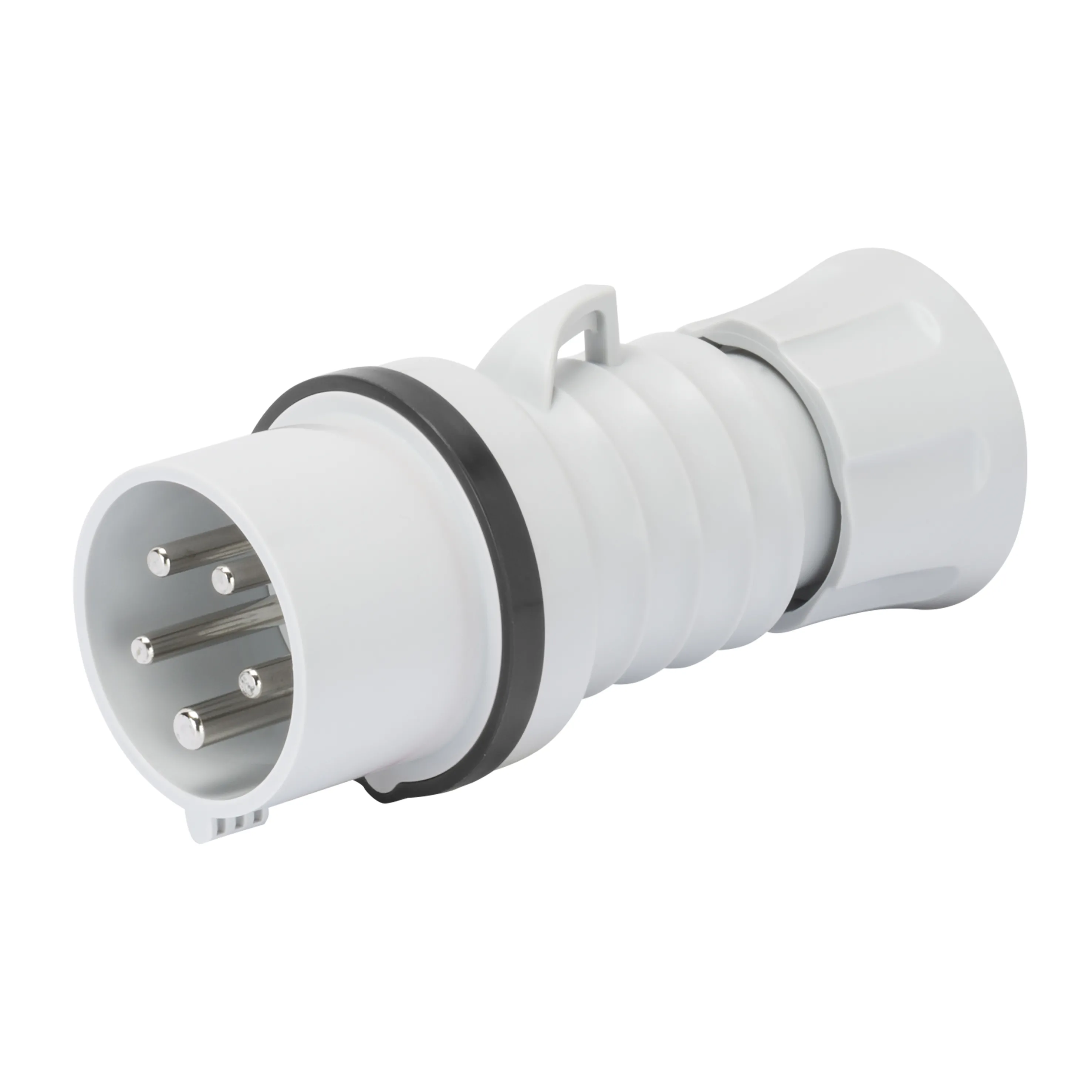 Fisa Dreapta HP IP44/IP54 3P+N+E 32A 600-690V 50/60Hz Negru 5H Cablaj Cu Surub Gewiss GW60720H