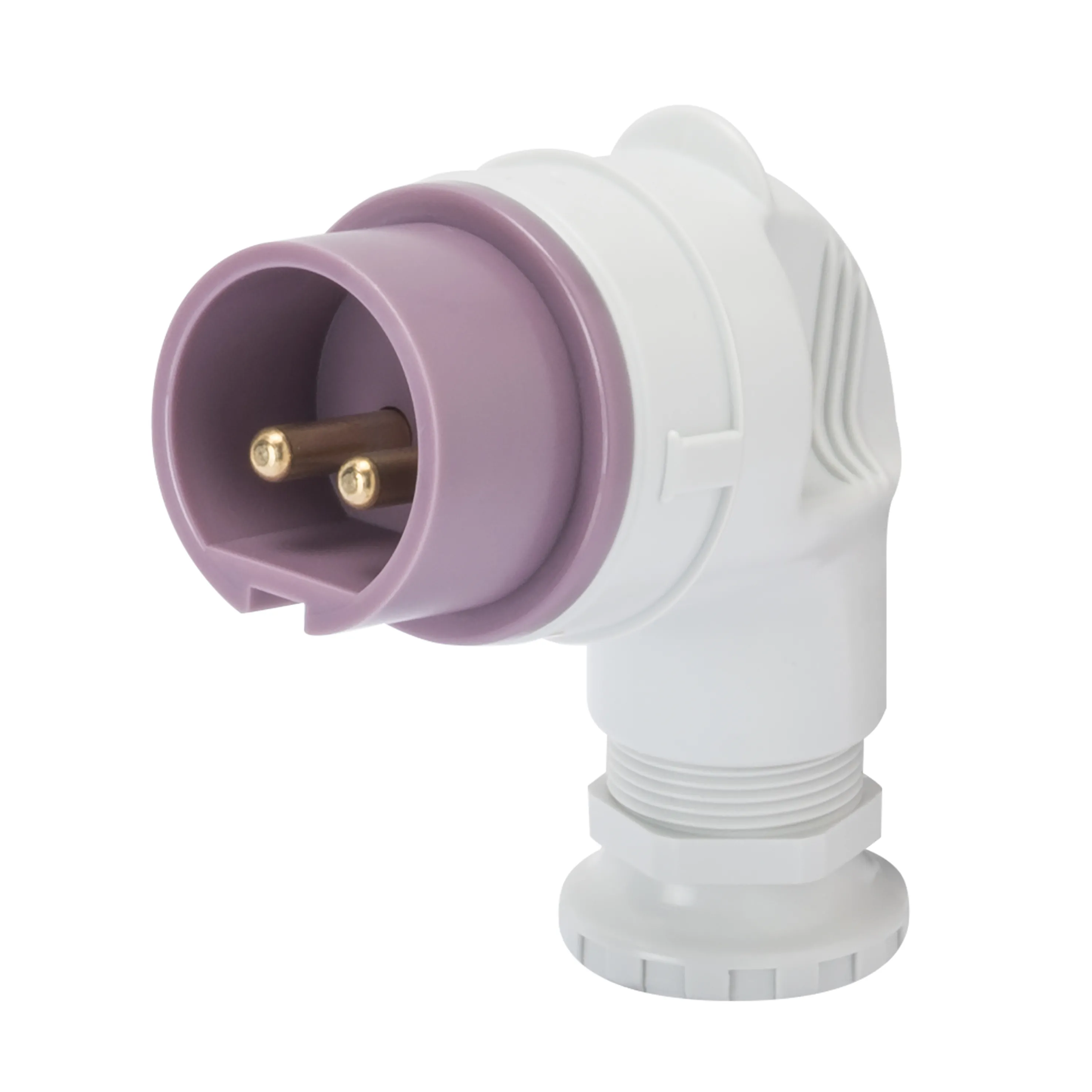 Fisa 90° ip44 3p 16a 20-25v 50-60hz violet n.r. cablare cu surub gewiss gw60128