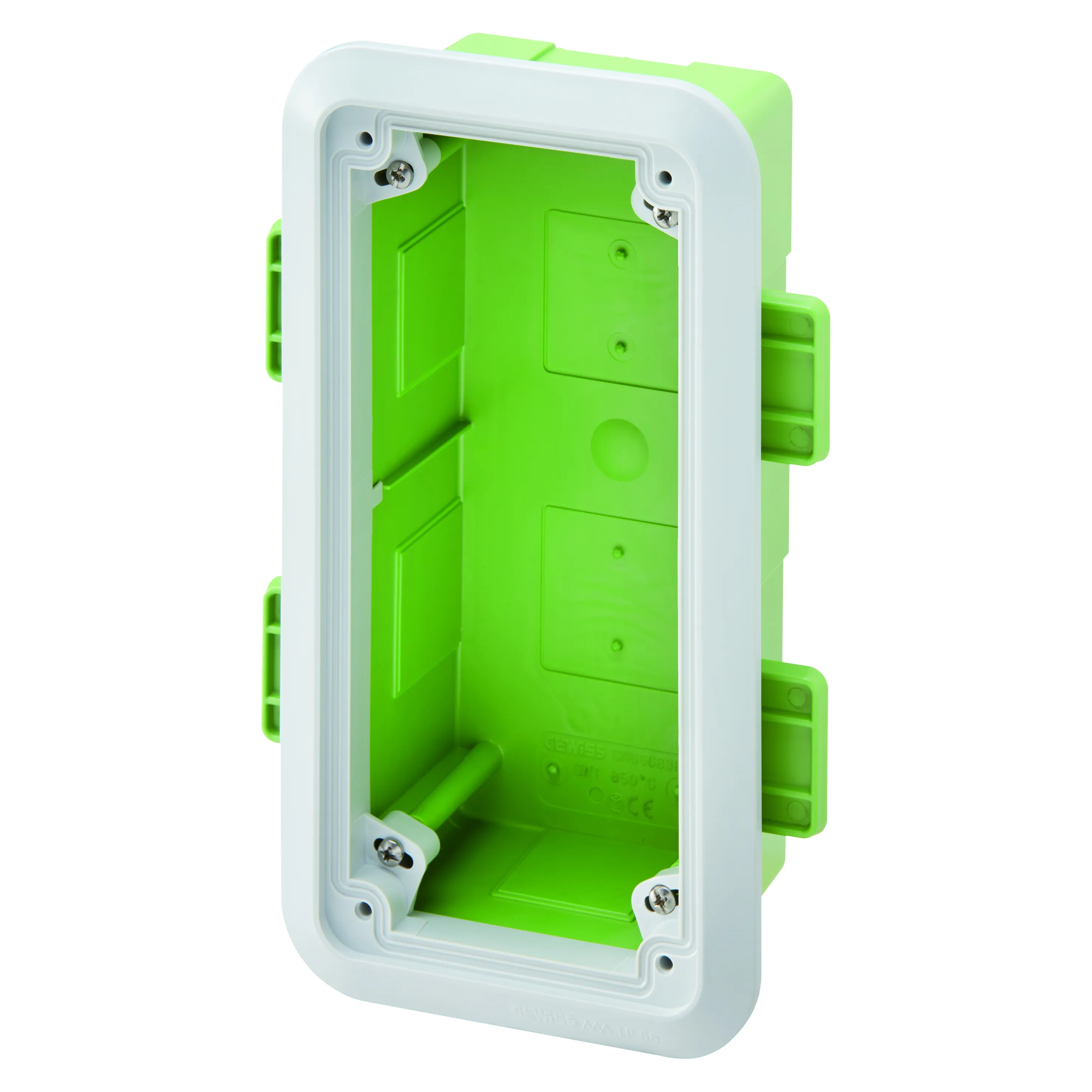 Cass.Pm.Prese Bl.Vr.16/32A Sbf IP55Green Gewiss GW66683PM