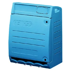 Tablou organiaze santier q-box necablat regleta de borne de impamantare 7x10 mm2 12 module en 50022 gewiss gw68465