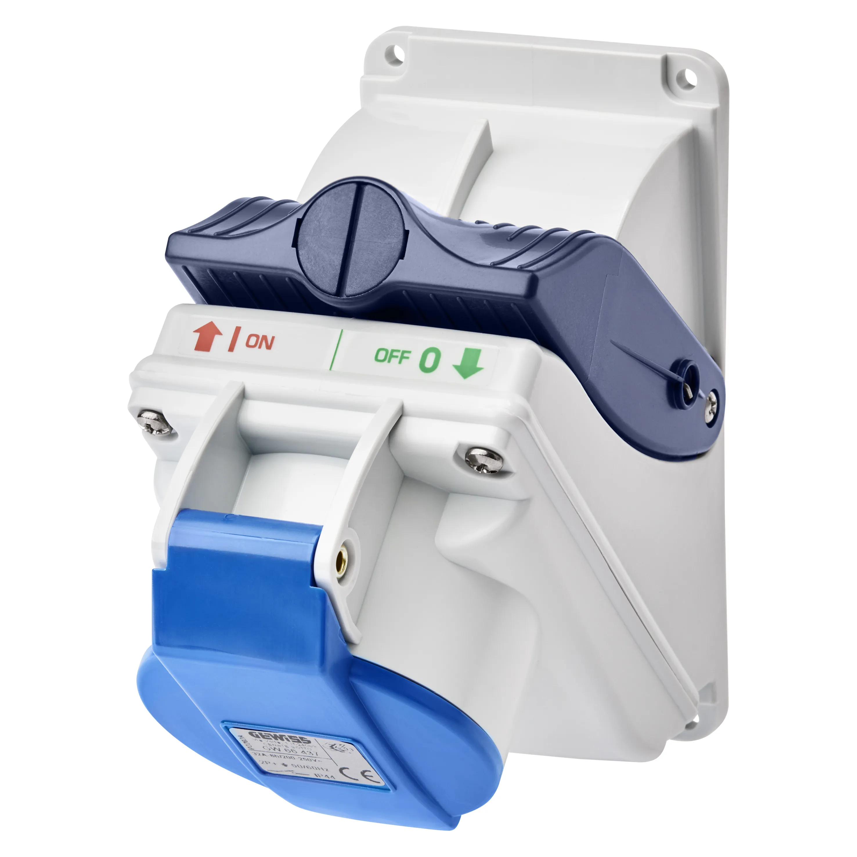 Combibloc Fara Fund IP44 2P+E 16A 230V 6H Gewiss GW66426