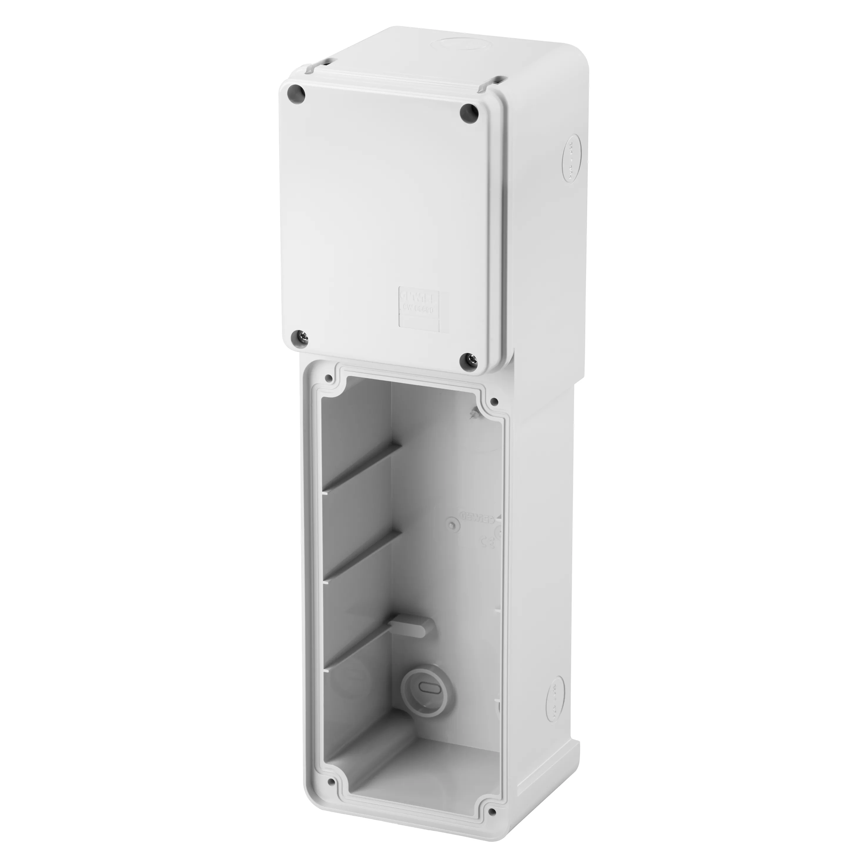 Baza Modulara Pentru Montarea Combinatiei De Prize Verticale Fixe 1 16/32A Sbf IP55 Gewiss GW66690