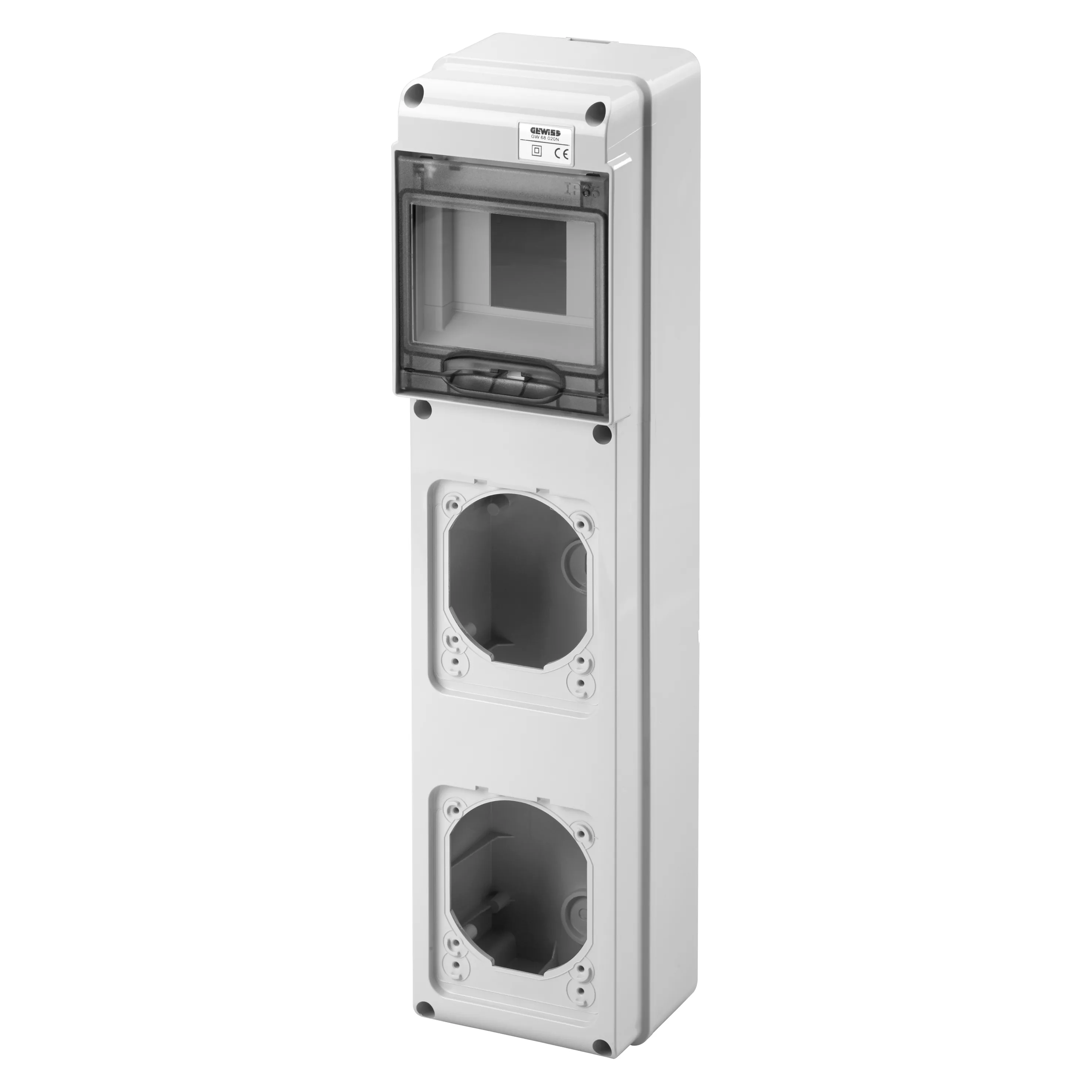 Tablou organiaze santier Q-Din 5 Module 2 Flanse Iec 309 16/32A IP44/67 IP65 Gewiss GW68020N
