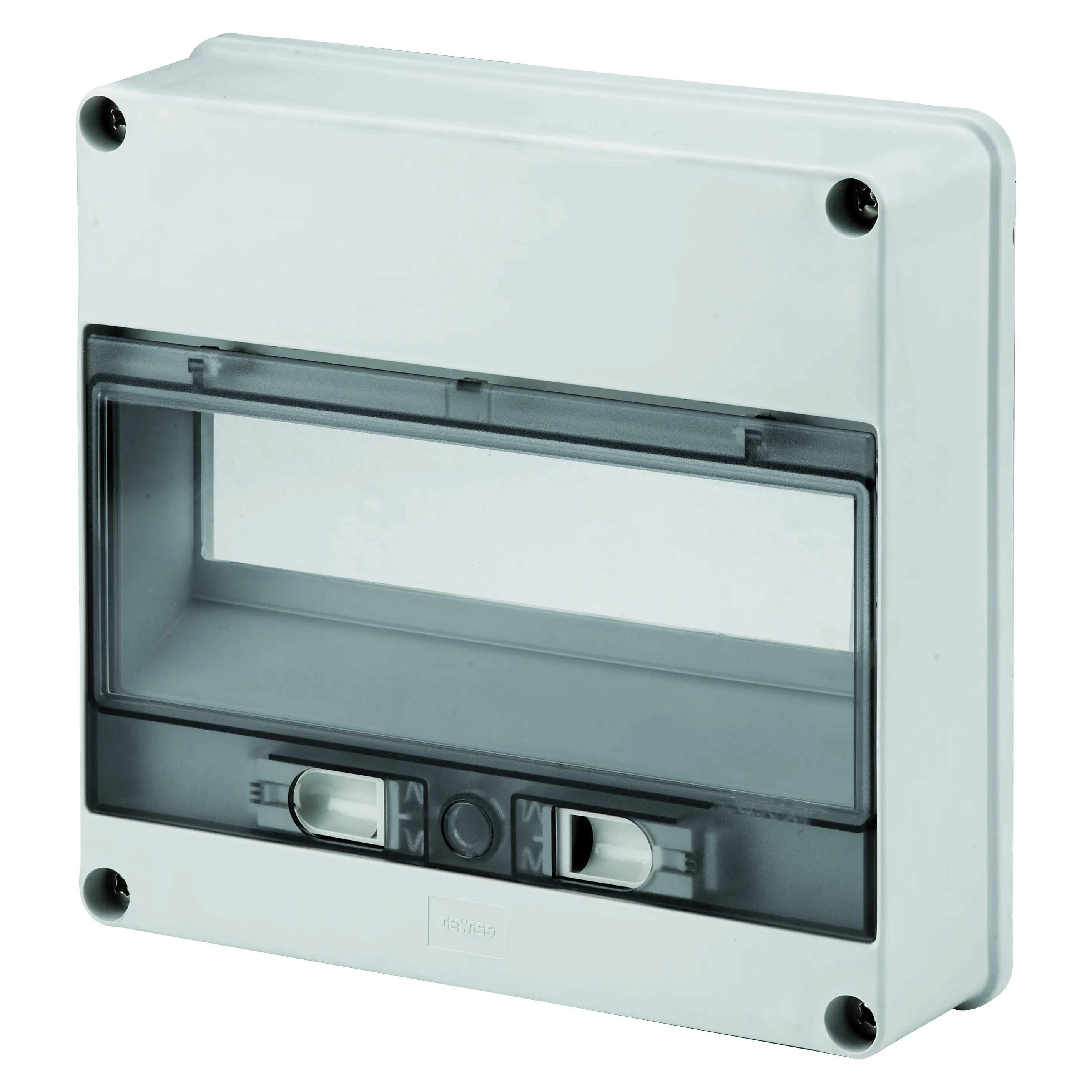 Carcasa Frontala Etansa La Apa Pentru Q-Box 12 Module Gewiss GW68503