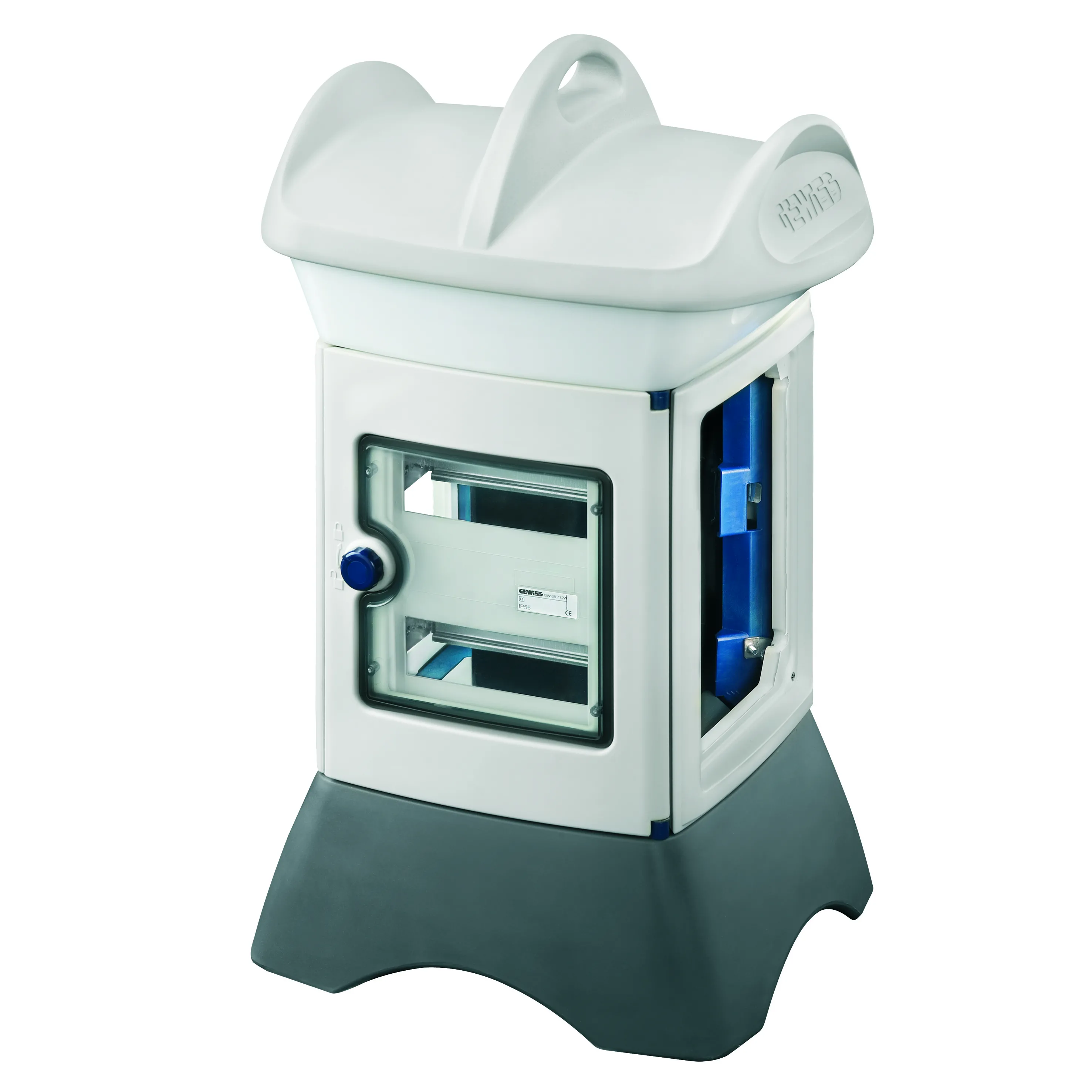 Qmc16T Necablat Trasportabil Bifaccial Lateral A 1 Panou Lateral B 1 Panou Bianco Gewiss GW68712W