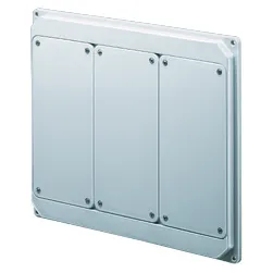Qmc125-200 Panou Cu Flansa Montat Pentru Montarea Prizei 3 Prize Ib Verticale 16/32A IP55 Alb Gewiss GW68731W
