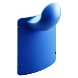 Qmc125-200 suport pentru tub flexibil albastru deschis gewiss gw68762a