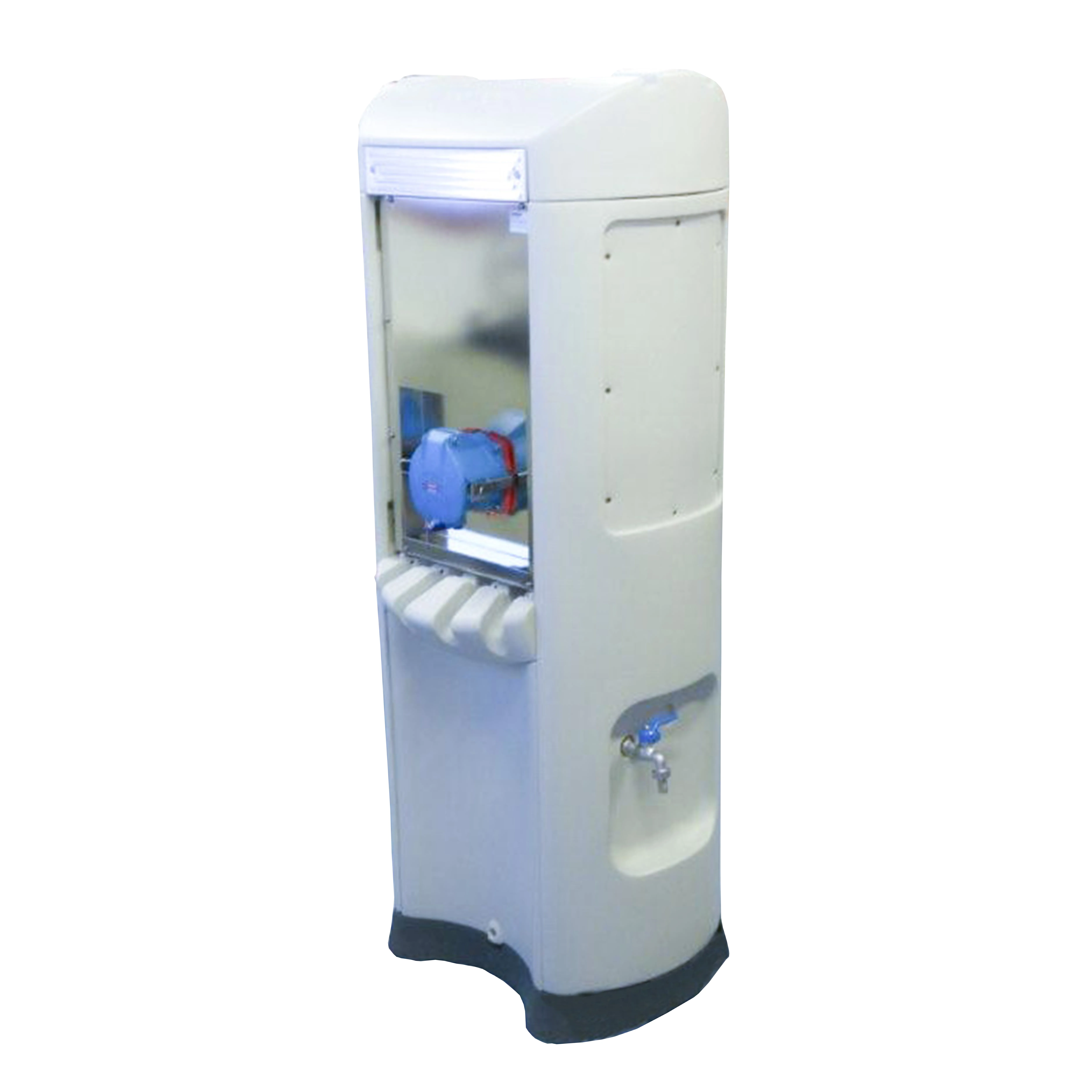 Qmc200b electronic echipat cu prize de curent mare ip55 alb gewiss gw68868w