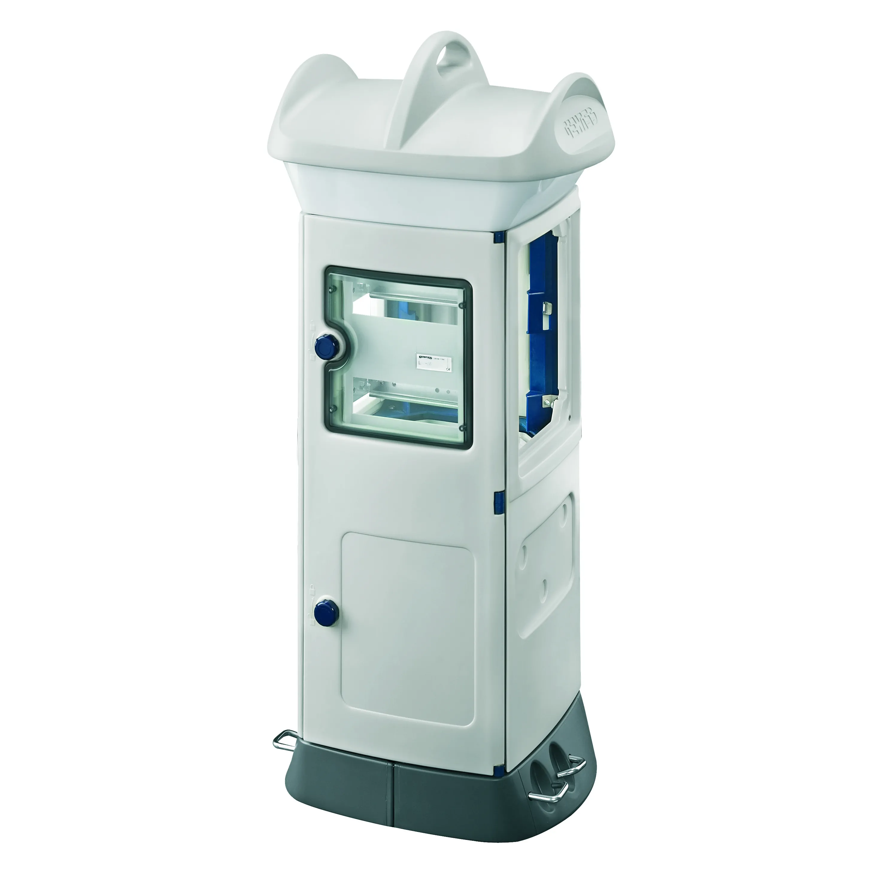 Qmc63b necablat bifacciale partea a 1 panou lateral b 1 panou bianco gewiss gw68713w