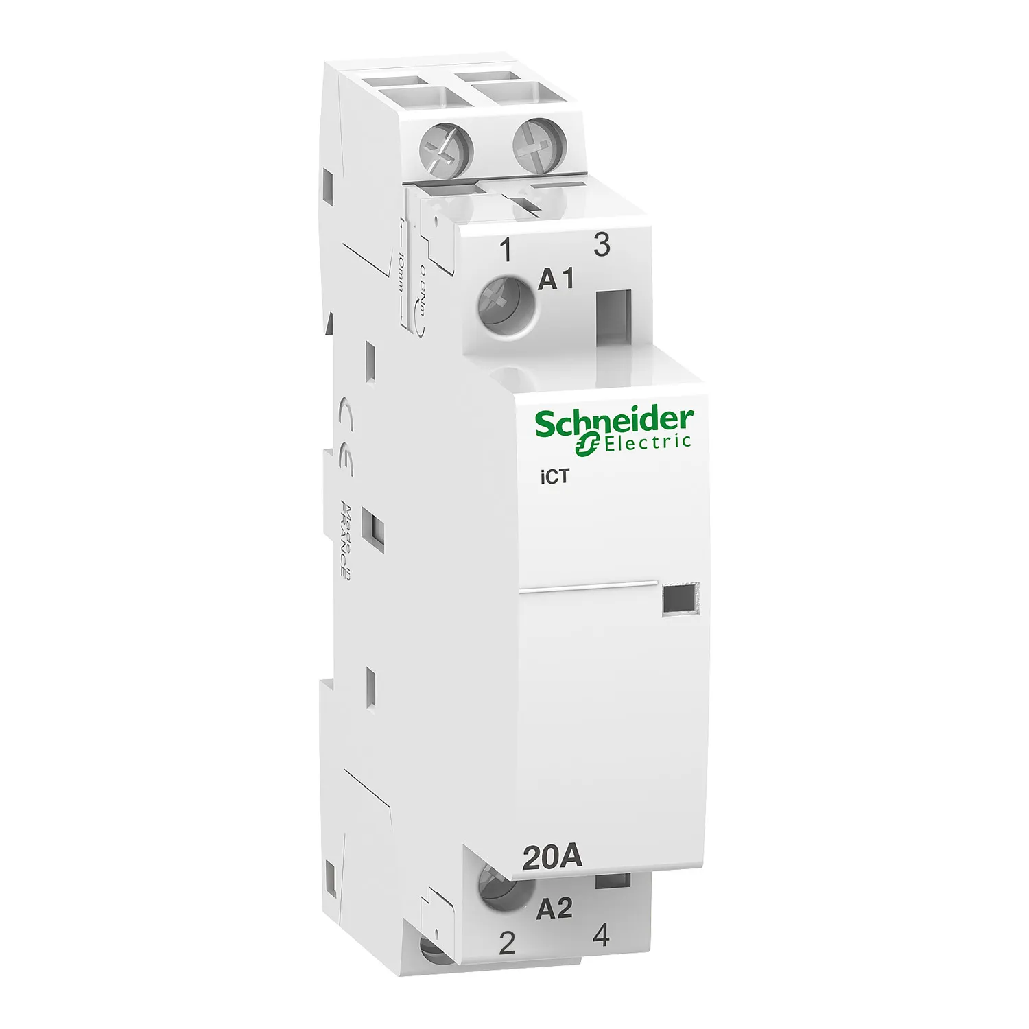 Contactor modular Ict 20A 2ND 2 contacte normal deschise Bobina 230/240V 50Hz Schneider A9C22722