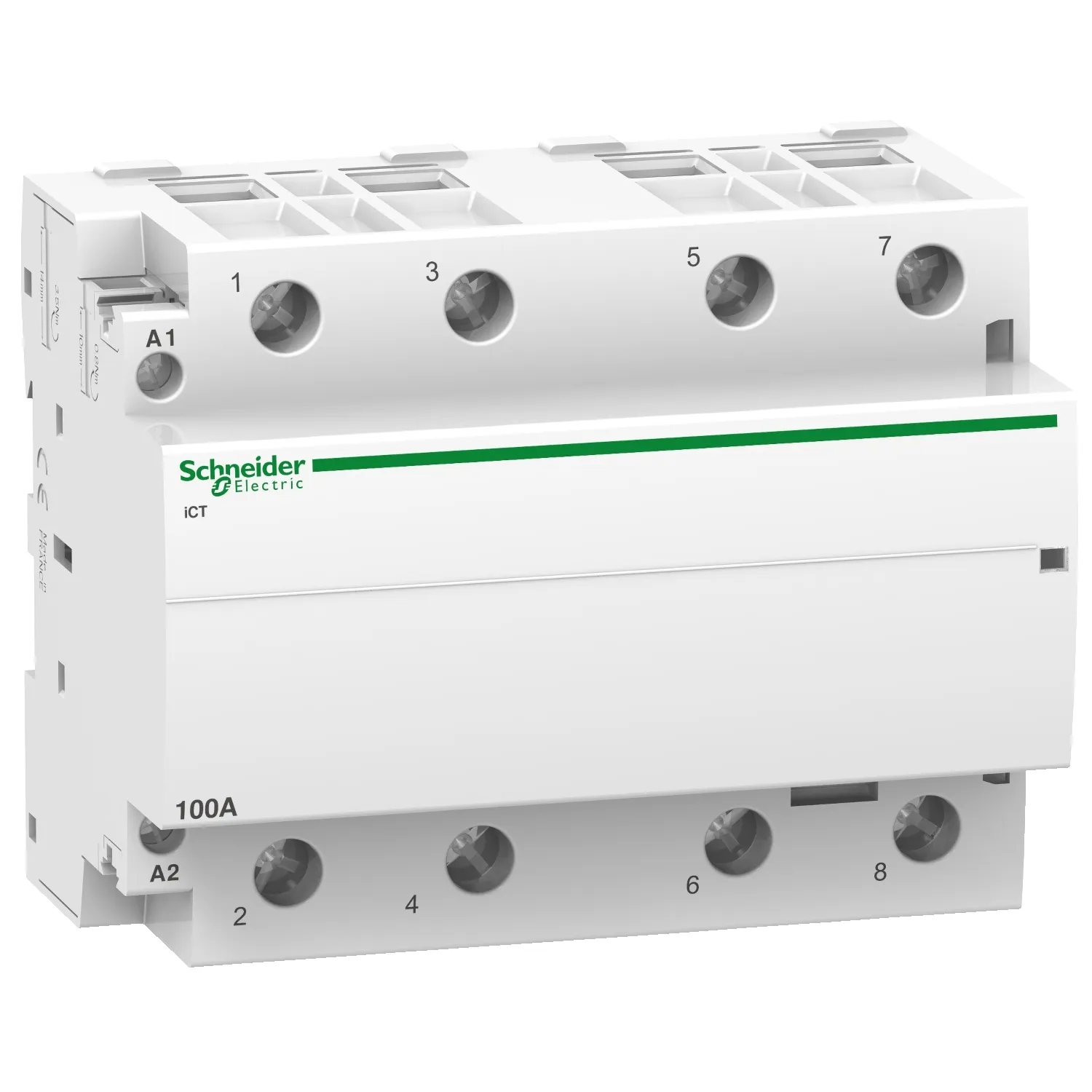 Contactor modular, Ict 63A, 4Ni, 4 contacte normal inchise, Bobina 220/240V 50Hz, Schneider, A9C20884 