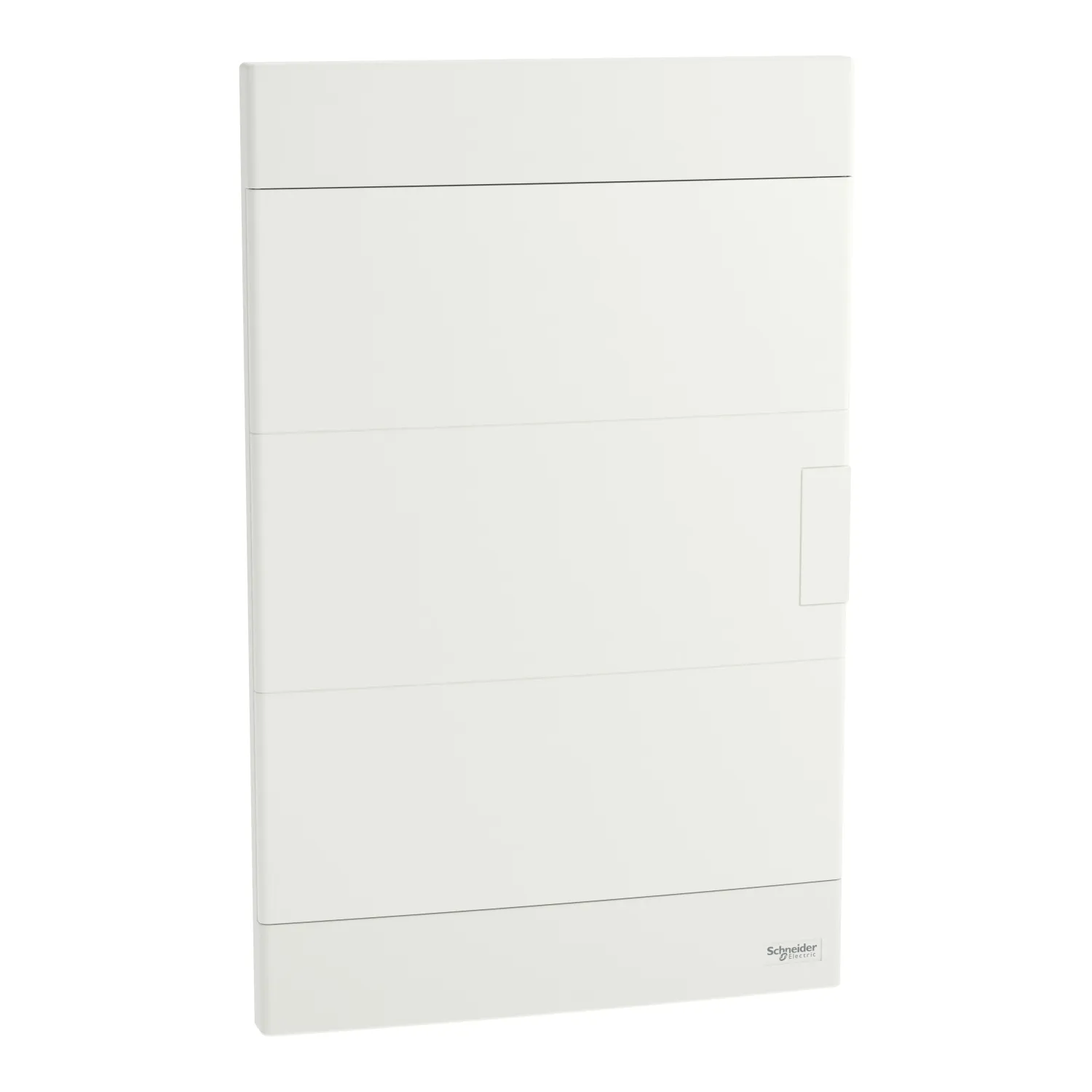 Easy9eu, cofret cu montaj incastrat, 3x12 module, usa alba, cu 2 blocuri terminale ez9eub312