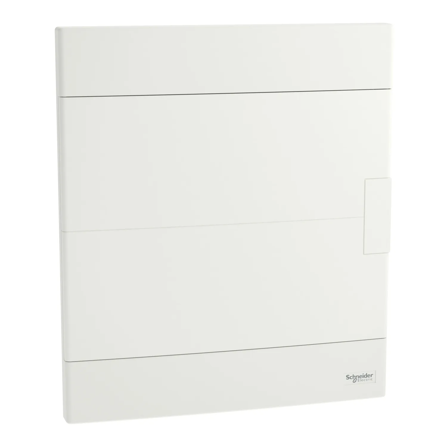 Easy9eu, cofret cu montaj incastrat, 2x12 module, usa alba, cu 2 blocuri terminale ez9eub212