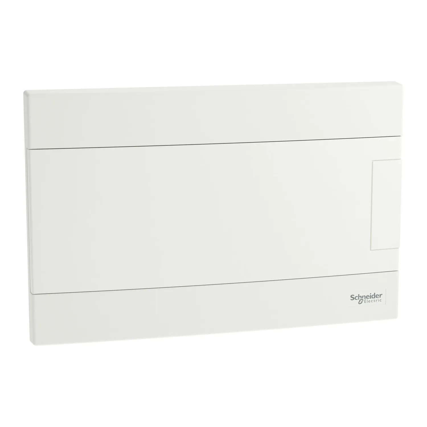 Easy9EU, Cofret cu montaj incastrat, 1x12 Module, usa alba, cu 2 blocuri terminale EZ9EUB112