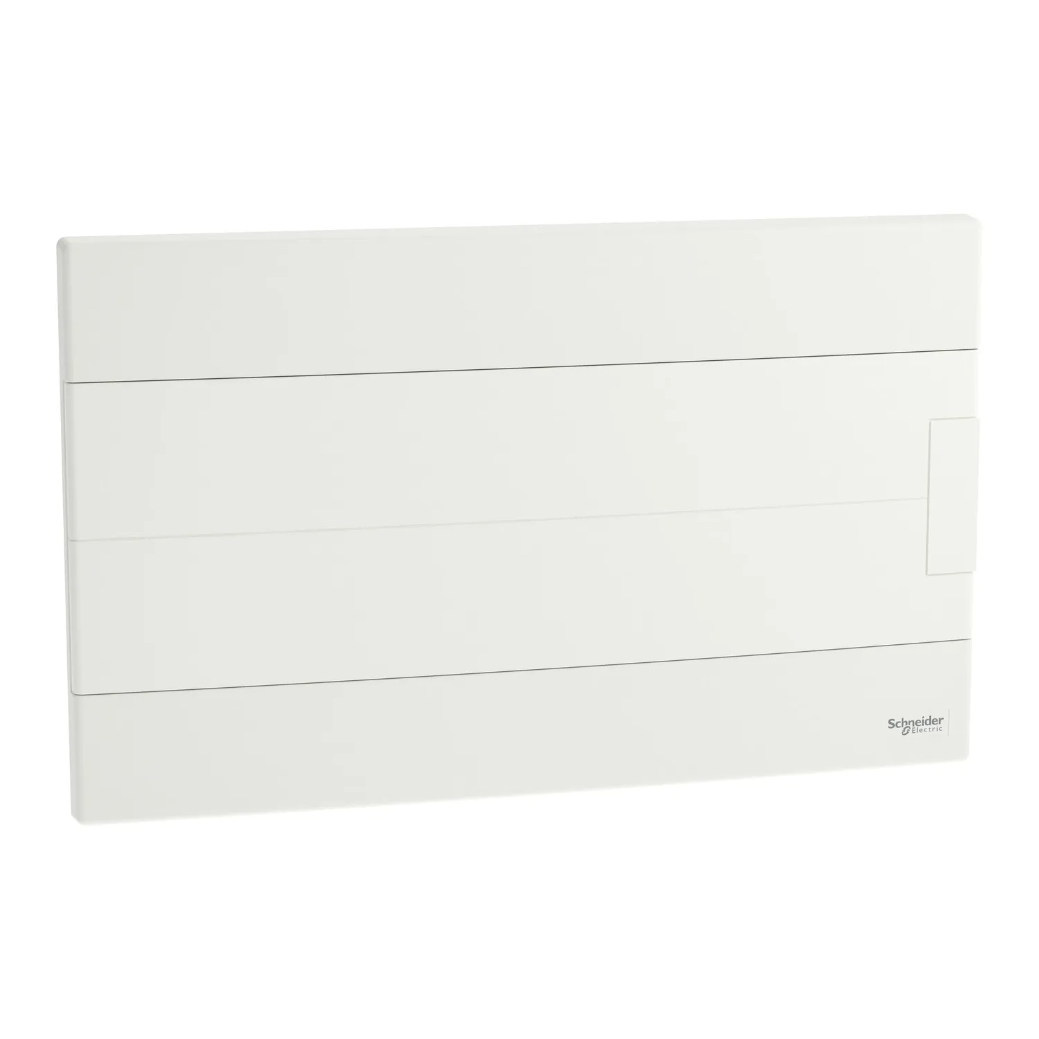 Easy9EU, Cofret cu montaj incastrat, 1x18 Module, usa alba, cu 2 blocuri terminale EZ9EUB118