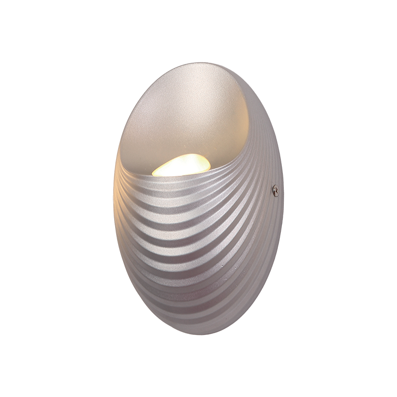 Aplica, Elmark, Shell, 5W/, 500Lm/, Lumina neutra (4000K), Argintie, 955Shell1W/Sl