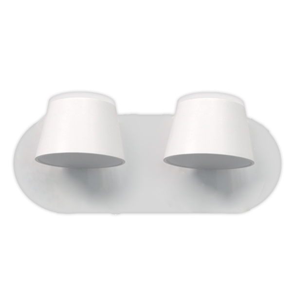 Aplica, Elmark, Malia, LED, 2X12W, Lumina neutra (4200K), Alb, 95Malia24Led/Wh