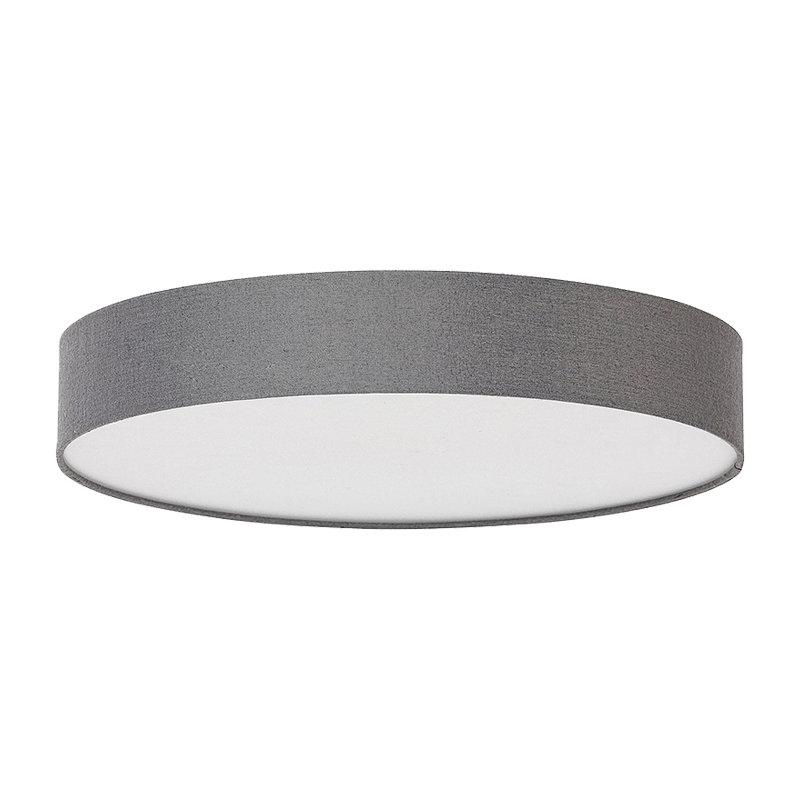 Plafoniera, Elmark, Shelly, LED, 18W, cu telecomanda, CCT ( 2700/3000/6400k ) Gri, D400mm, 95Shelly18Led/Gr