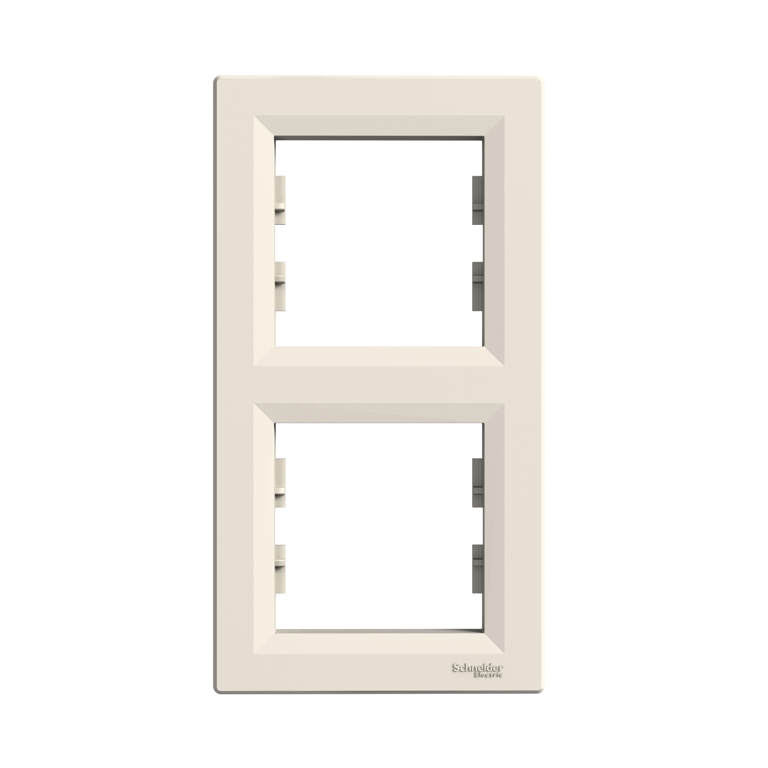 Asfora Rama 2 aparate Verticala Crem Schneider EPH5810223