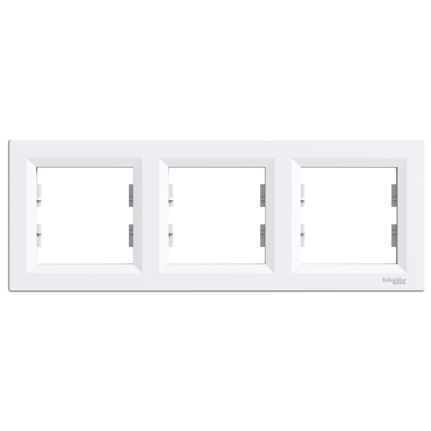 Asfora Rama 3 aparate Alb Schneider EPH5800321