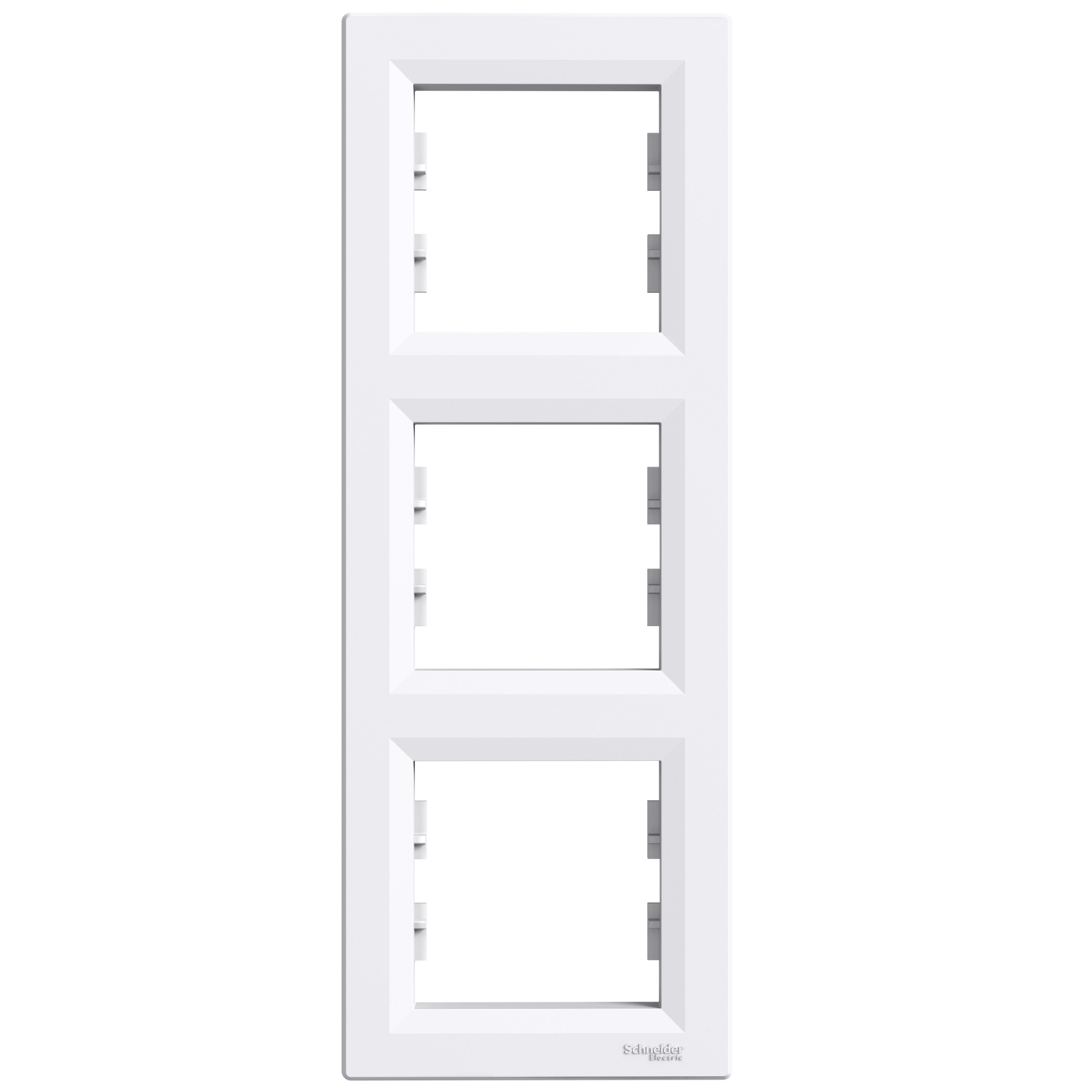 Asfora Rama 3 aparate Verticala Alb Schneider EPH5810321