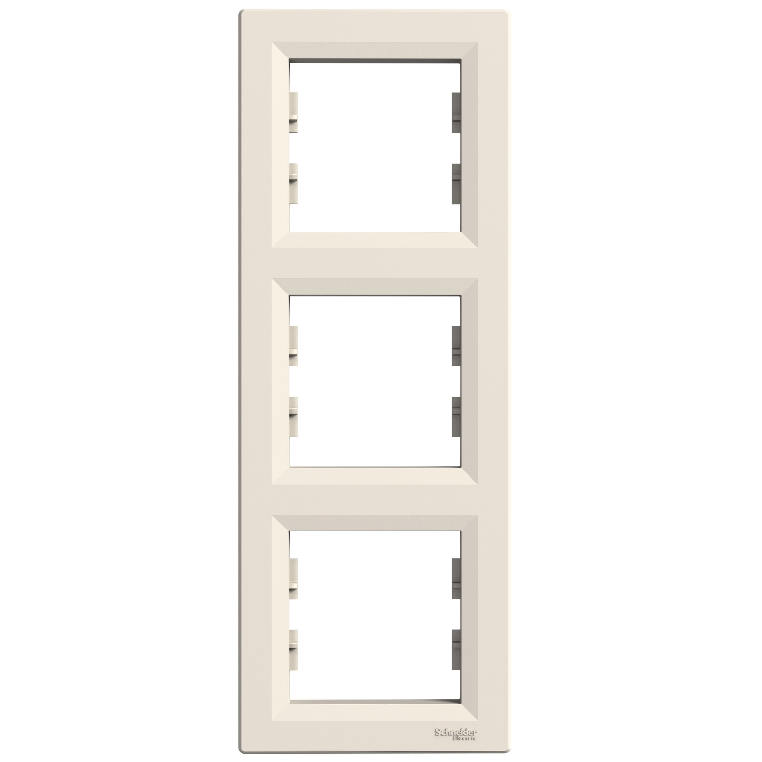 Asfora Rama 3 aparate Verticala Crem Schneider EPH5810323