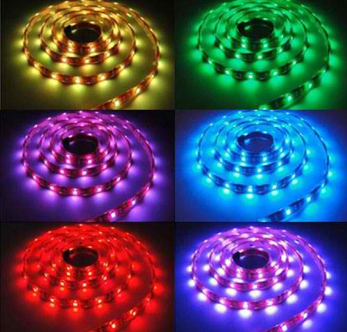Banda LED, Flexibila, SMD 5050, 14.4W/m, 60led-uri/m, IP65, RGB, Ultralux, LW505060RGB