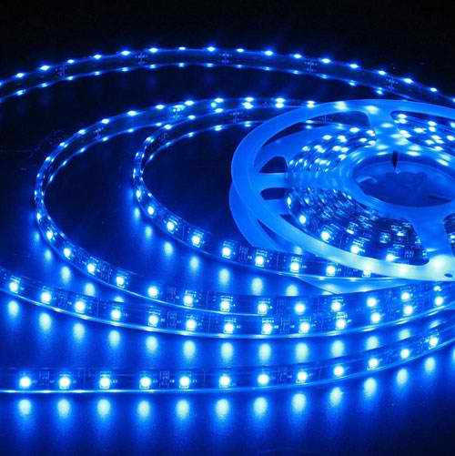 Banda LED, Flexibila, SMD2835, 4.8W/M,  60LED-uri/M, IP65, Albastru, Ultralux, LSW283560B
