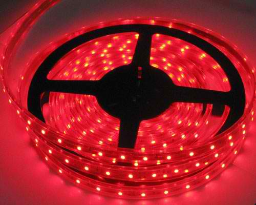 Banda LED, Flexibila, SMD2835, 4.8W/M, 60LED-uri/M, IP65, Rosu, Ultralux, LSW283560R