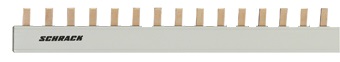 Busbar, cu, contacte, pini, 1P, 16mm², 1m BS900161-P