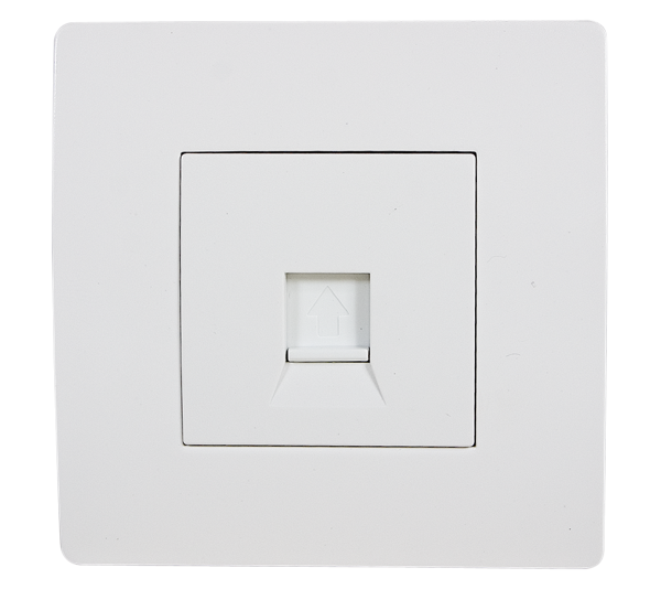 Basic Priza date RJ45 Alb Elmark 38300