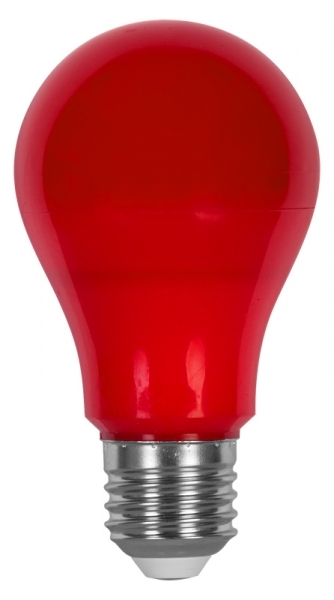 Bec LED, 6W, E27, Lumina rosie, Ultralux, LB627R