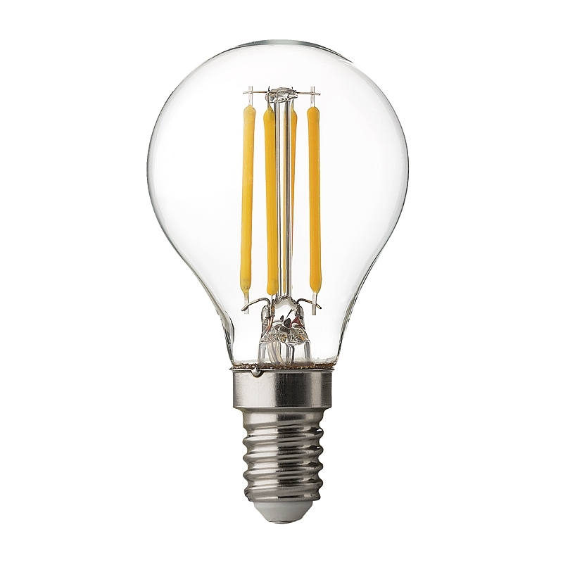 Bec LED, Cu Filament, Dimabil, 4W, E14, Lumina neutra, Ultralux, LFG41442D 