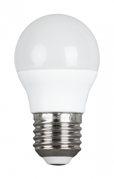 BEC  LED, forma sferica, 5W, Е27, Lumina Calda (**Cantitate minima de comanda 10 buc**), Ultralux, LBG52727 