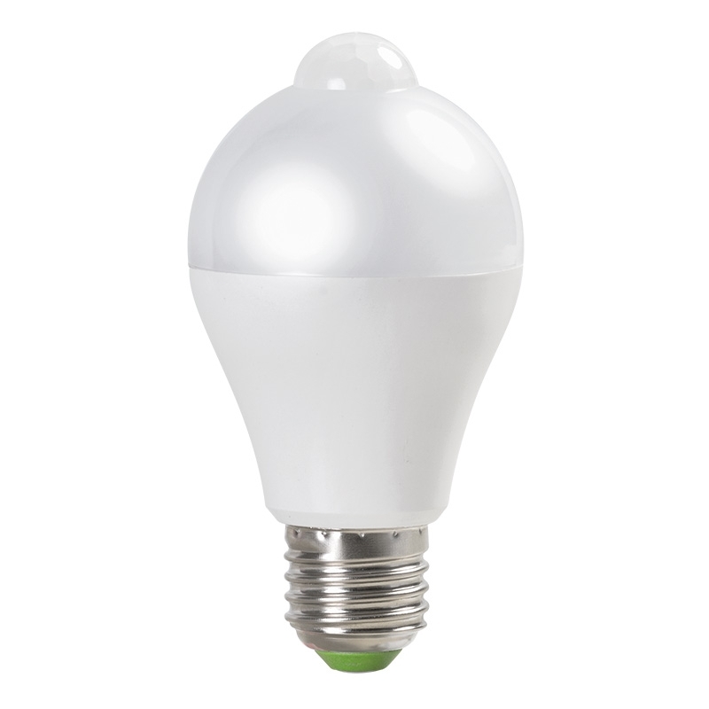 Bec LED, inteligent cu senzor Inflarosu (PIR),  6W,  E27, Lumina neutra, Ultralux, LBPS62742