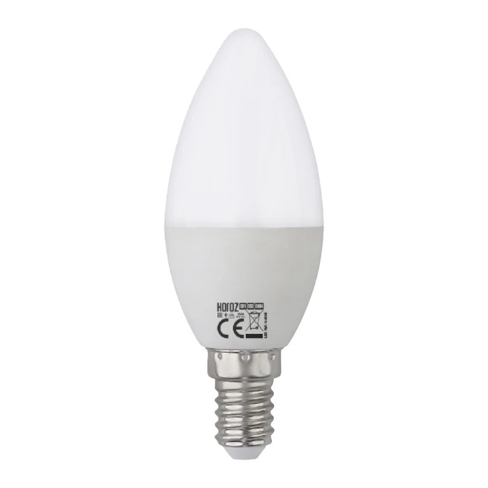 BEC LED LUMANARE 6W 3000K E14 175-250 ULTRA-6 HOROZ 001-003-0006-021 0LED-001-003-0006-021