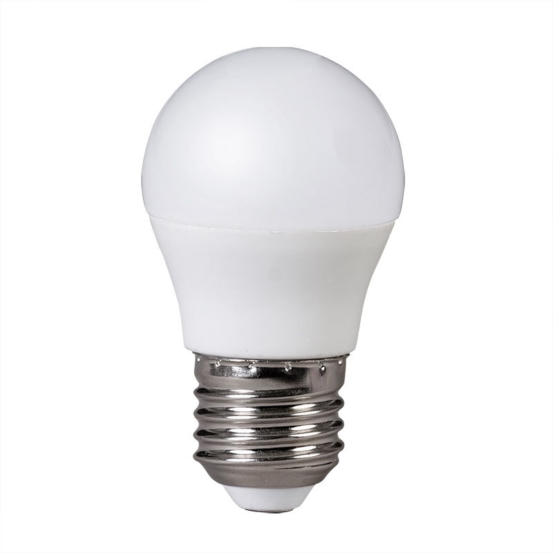 Bec LED, sferic, 5W, E27, 9-24V AC/DC, Lumina Calda (Cantitate minima de comanda 10 buc), Ultralux, LBG52727LV