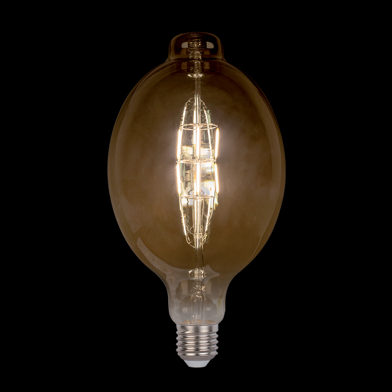 Bec LED, Vintage, Dimabil 8W E27 2800-3200K AURIU D:185, Elmark, 99LED859G