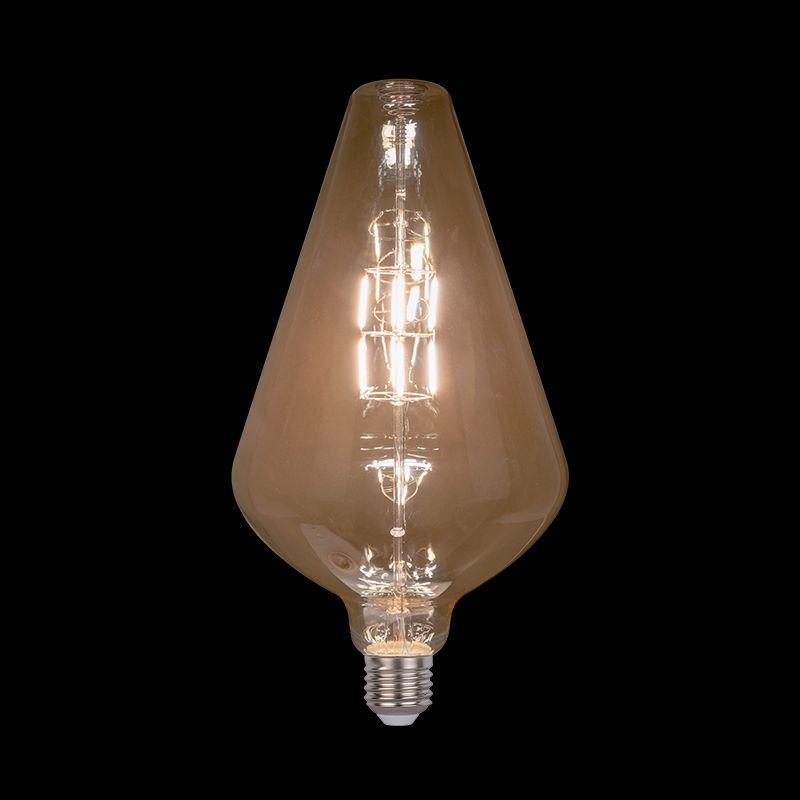 Bec LED, Vintage, Dimabil 8W E27 2800-3200K AURIU D:200, Elmark, 99LED888G