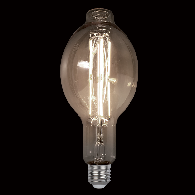 Bec LED, Vintage, Dimabil 8W E27 D120 2800-3200K FUMURIU, Elmark, 99LED860S