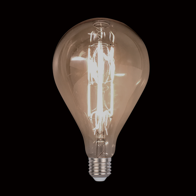 Bec LED, Vintage, Dimabil 8W E27 D160 2800-3200K FUMURIU, Elmark, 99LED858S