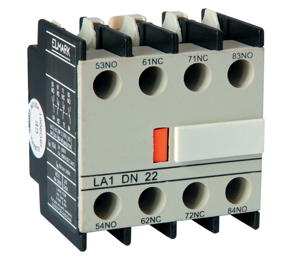 Bloc de Contacte Auxiliare Elmark Pentru LT1-K 2NO+2NC 23003