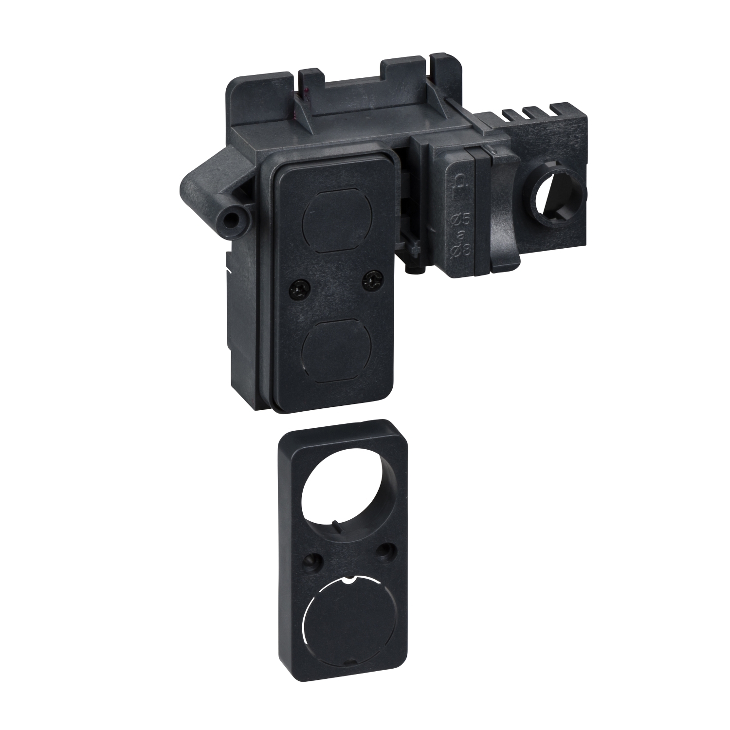 Blocare in pozitia OFF - kit de adaptare Kirk + lacat - pentru MTZ 2/3 - piesa de schimb Schneider LV848542SP