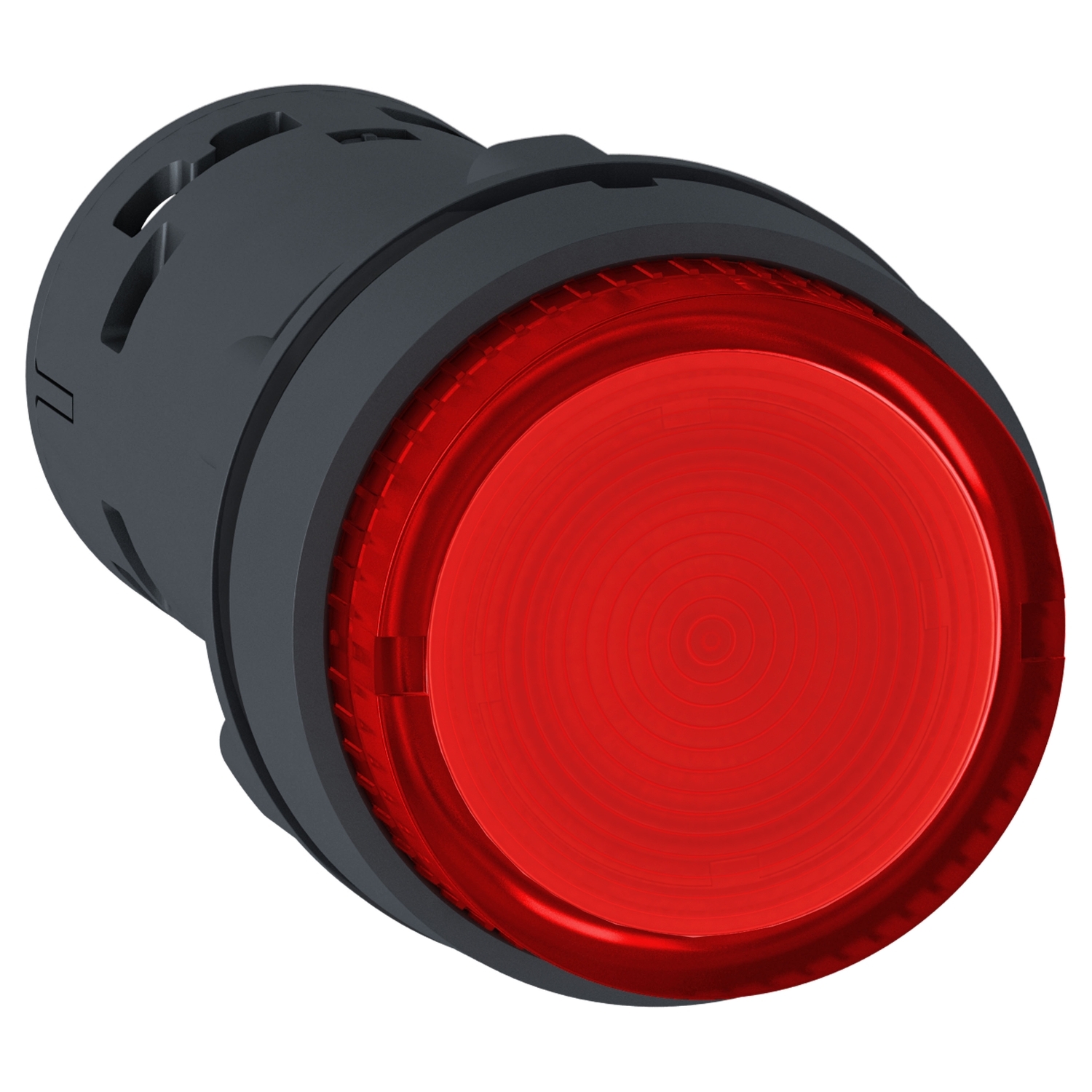 Buton Iluminat - Led - Revenire Cu Arc -1Nc - Rosu - 230V, Schneider, XB7NW34M2 