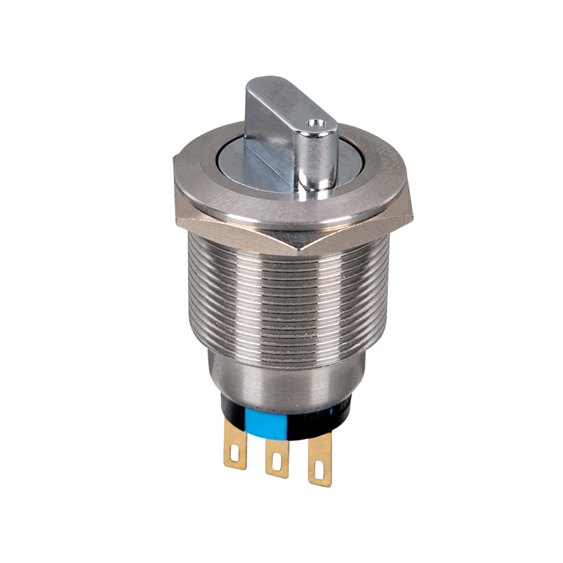 Buton Selector rosu 2 POZITII EL22X2 1NO+1NC IP65  401550, Elmark 
