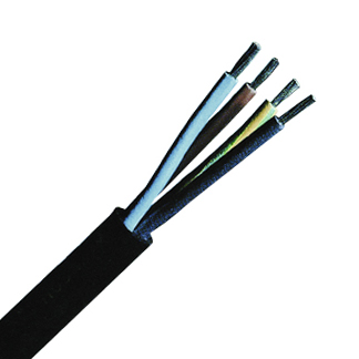 Cablu, flexibil, din, cauciuc, mccg, h05rr-f, 2, x, 0.75, negru