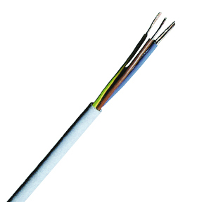 Cablu, cu, izolatie, si, manta, din, pvc, myym, h03vvh2-f, 2x0.75mm², yml-fl, negru, xc3060101c