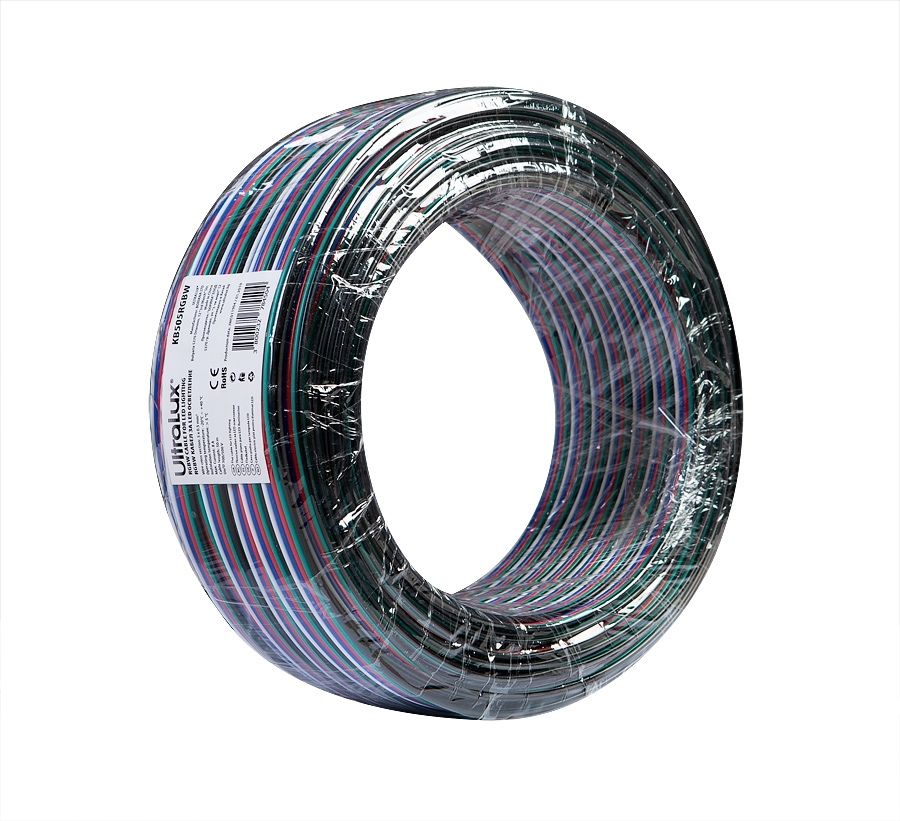 Cablu RGBW, 5X0.5MM, 50ML, Ultralux, KB505RGBW